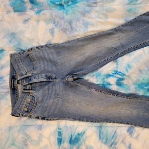 Calvin Klein high rise bell bottom jeans